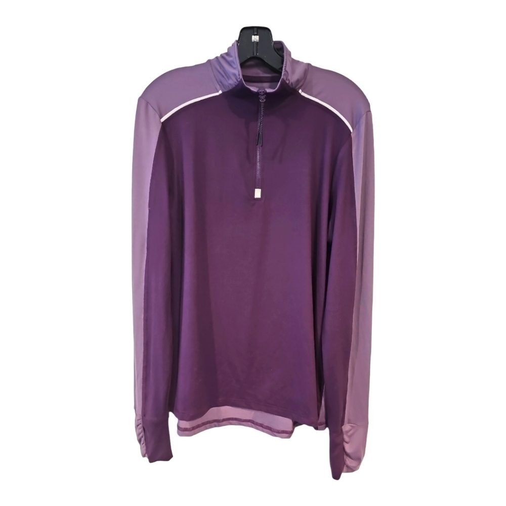 Fila Activewear Pullover Sport Performance Athletic 1/2 zip jacket SZ L